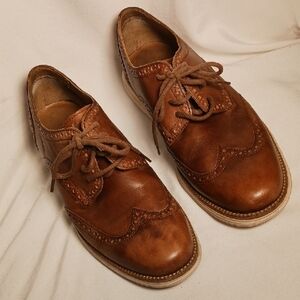Cole Haan Brown Casual Wingtip Oxfords